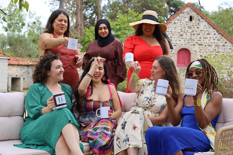 Erin Jabrocki, Caren Martinez, Vanessa Karel, Erin McGuire, Sadia Ramzan, Jeannette Ceja and Radiance Basden