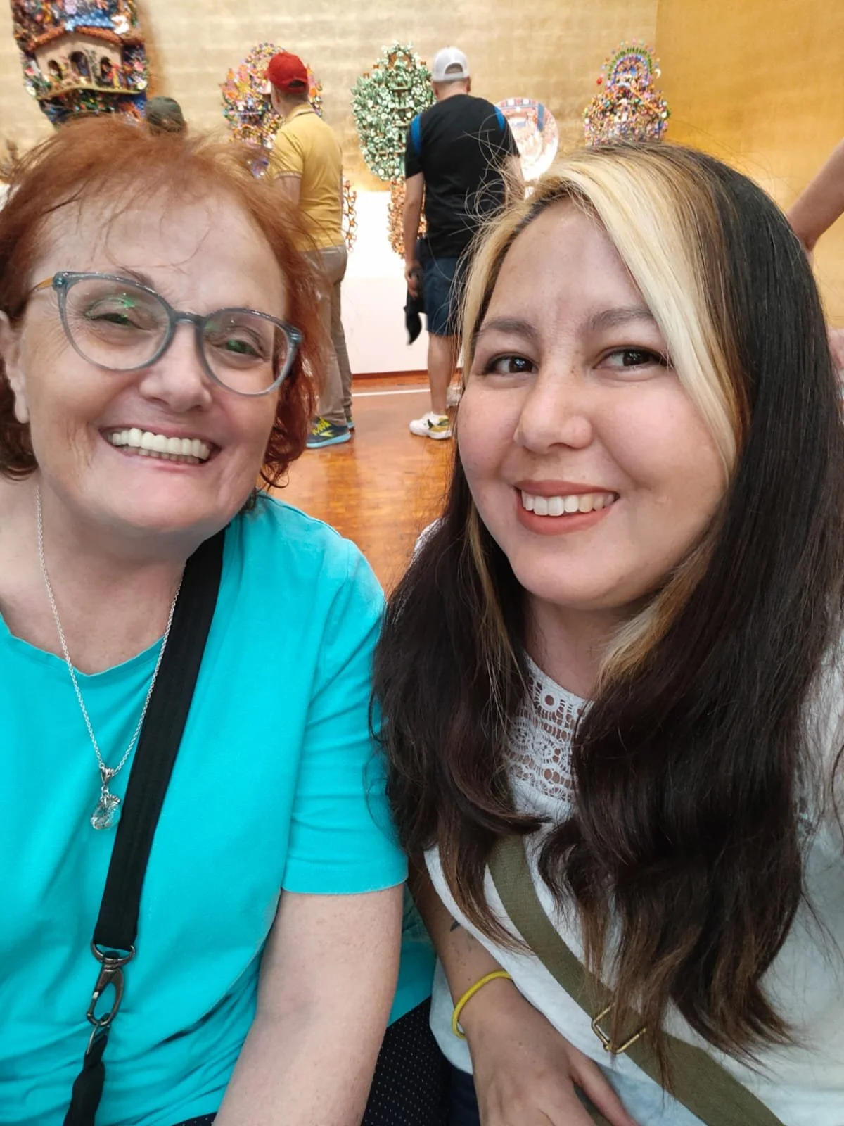 female traveler with a female local guide Greeter from Greether traveling safer and having an authentic experience