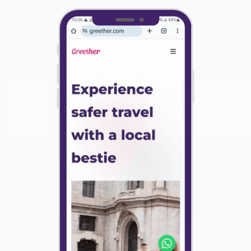 how to book a Greeter