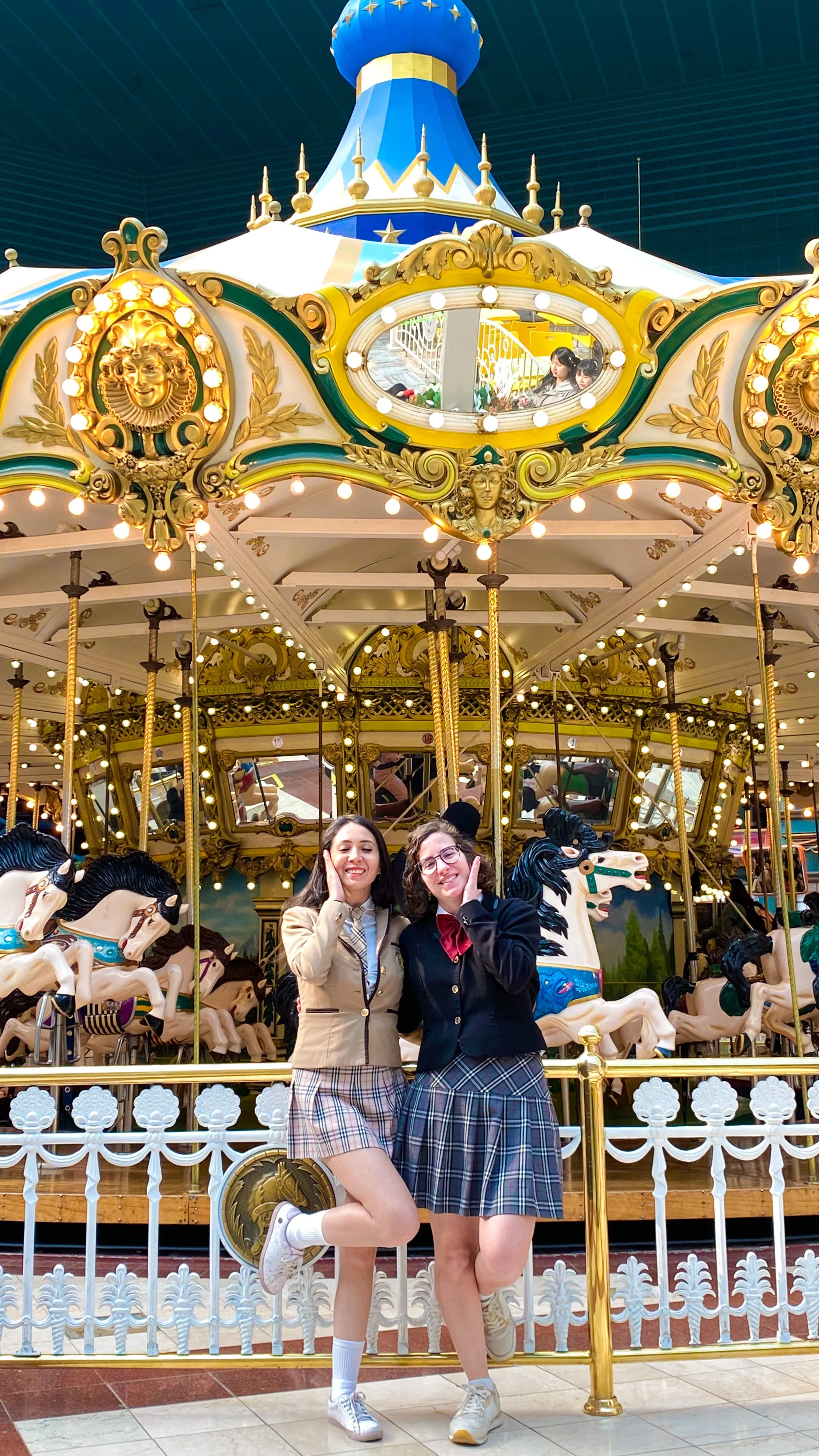 Female travelers in Seoul Korea