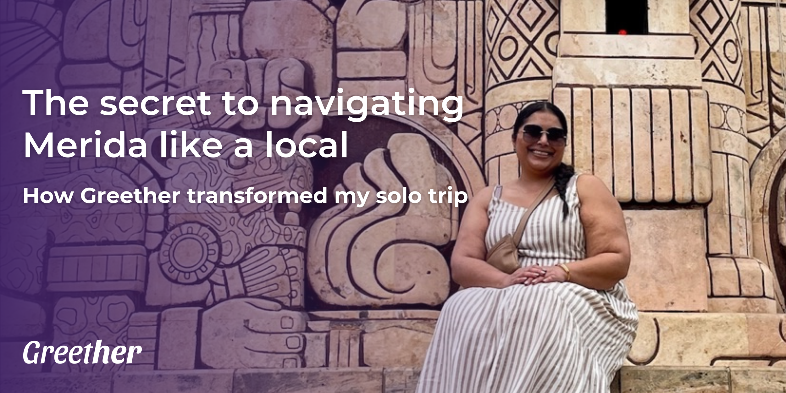 Solo female traveler in Merida, Yucatan, Mexico