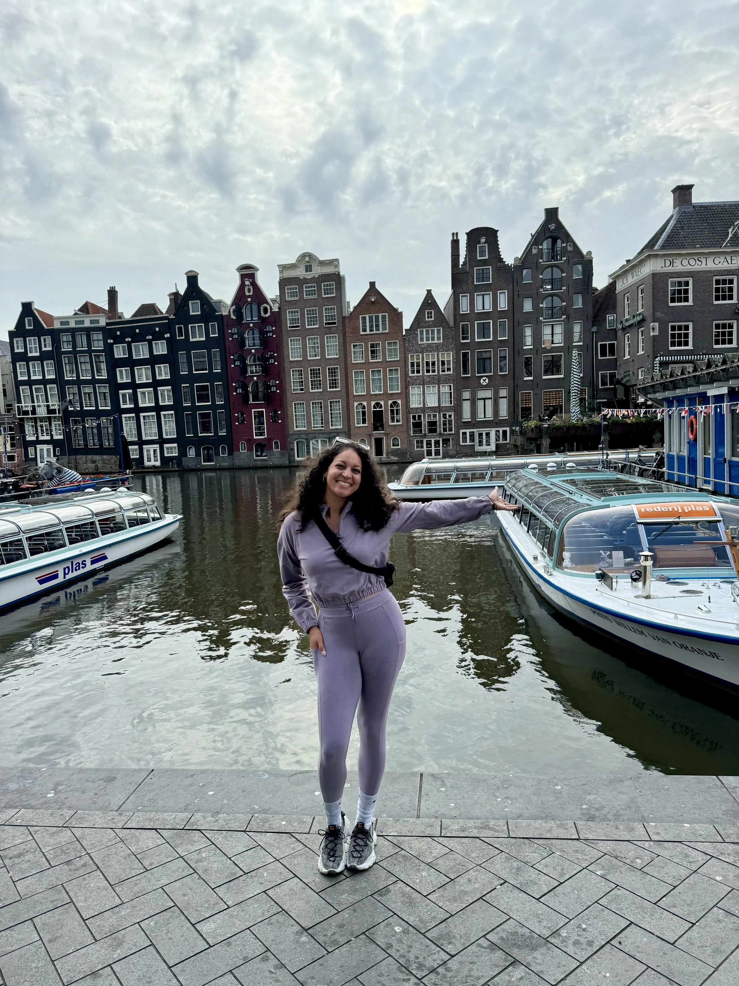 solo female traveler in Amsterdam