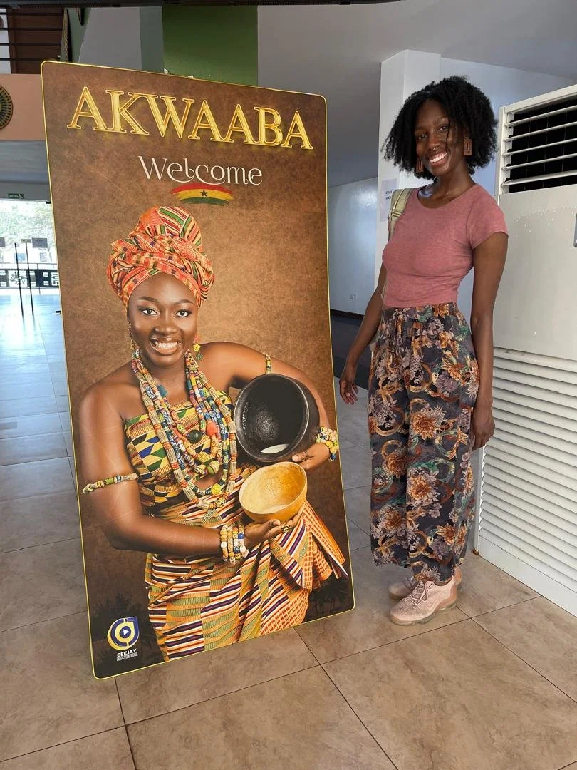 solo female traveler in Accra, Ghana, Africa