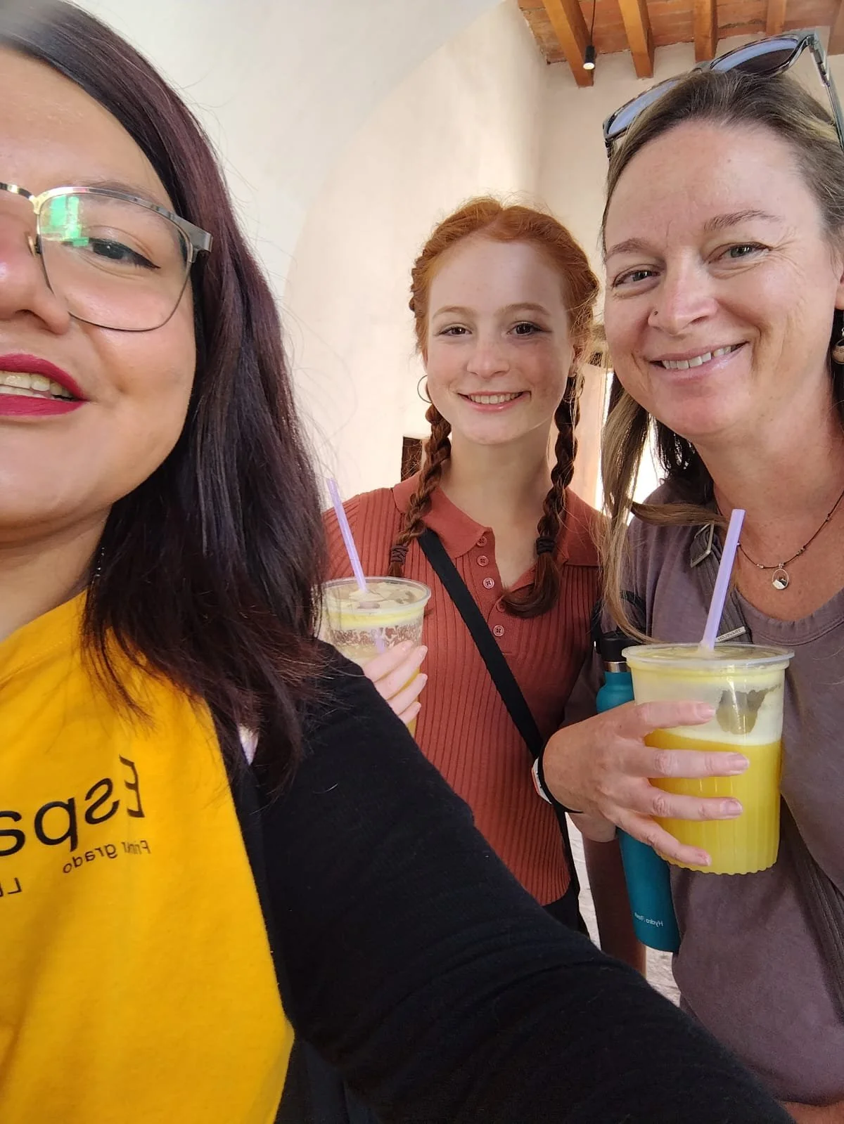 female guide in Oaxaca with female travelers