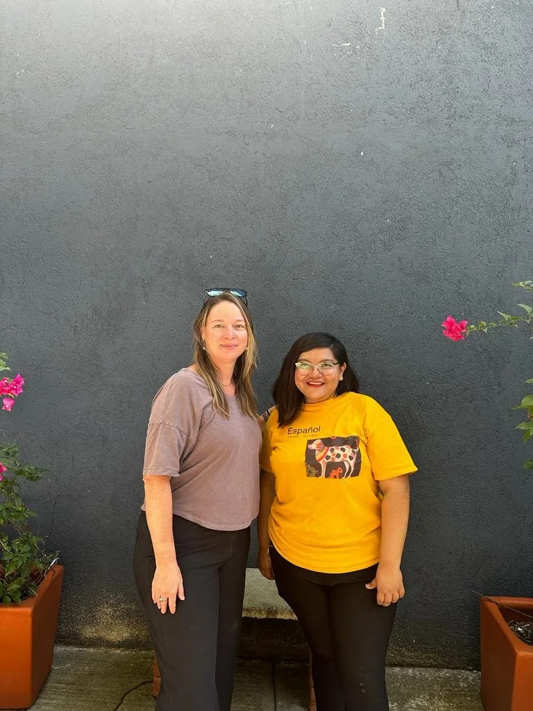 Christine Winebrenner Lotus Sojourns solo female traveler with local Greeter in Oaxaca