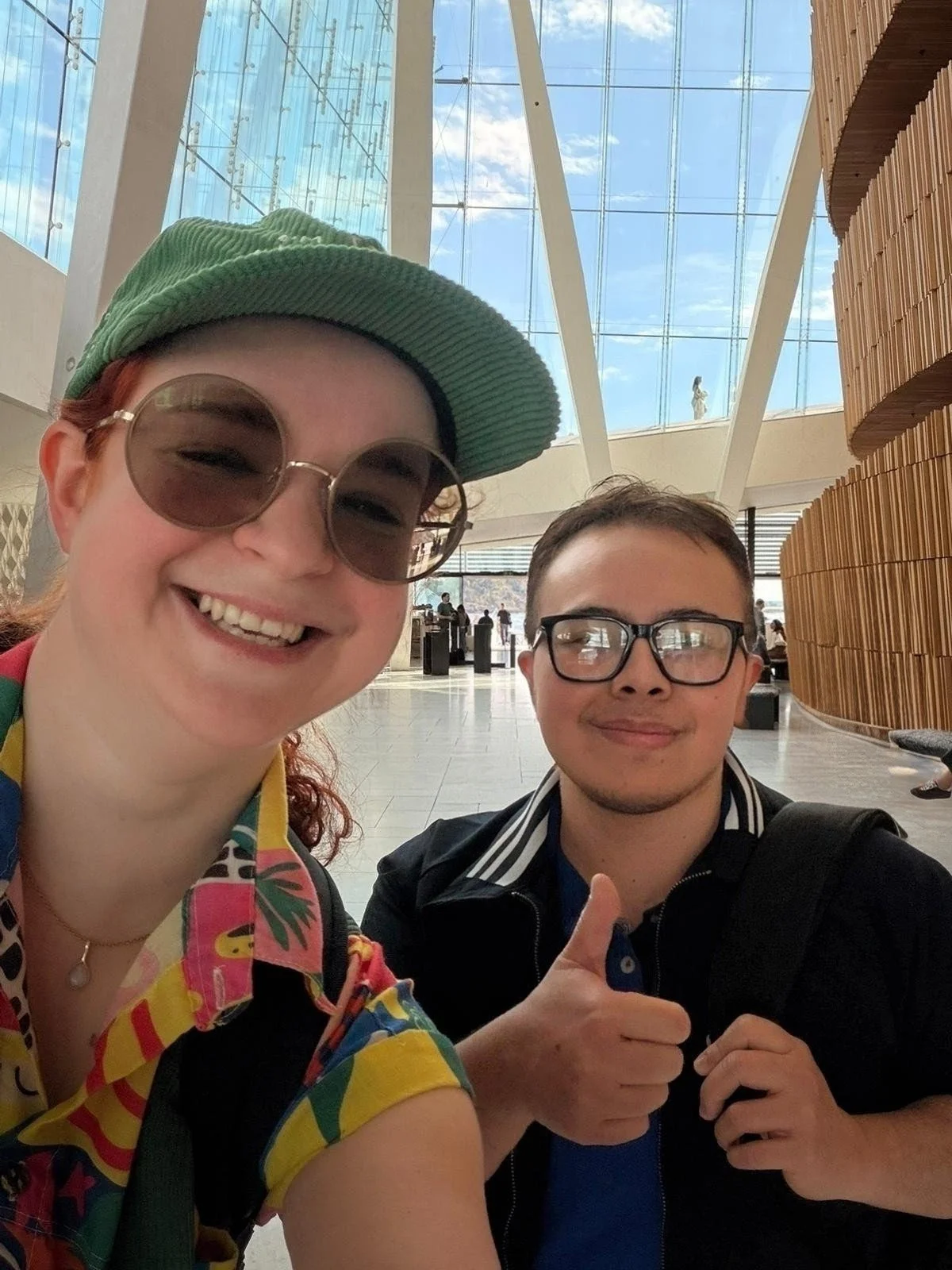 Marie, Greeter & Miles in Oslo, Norway