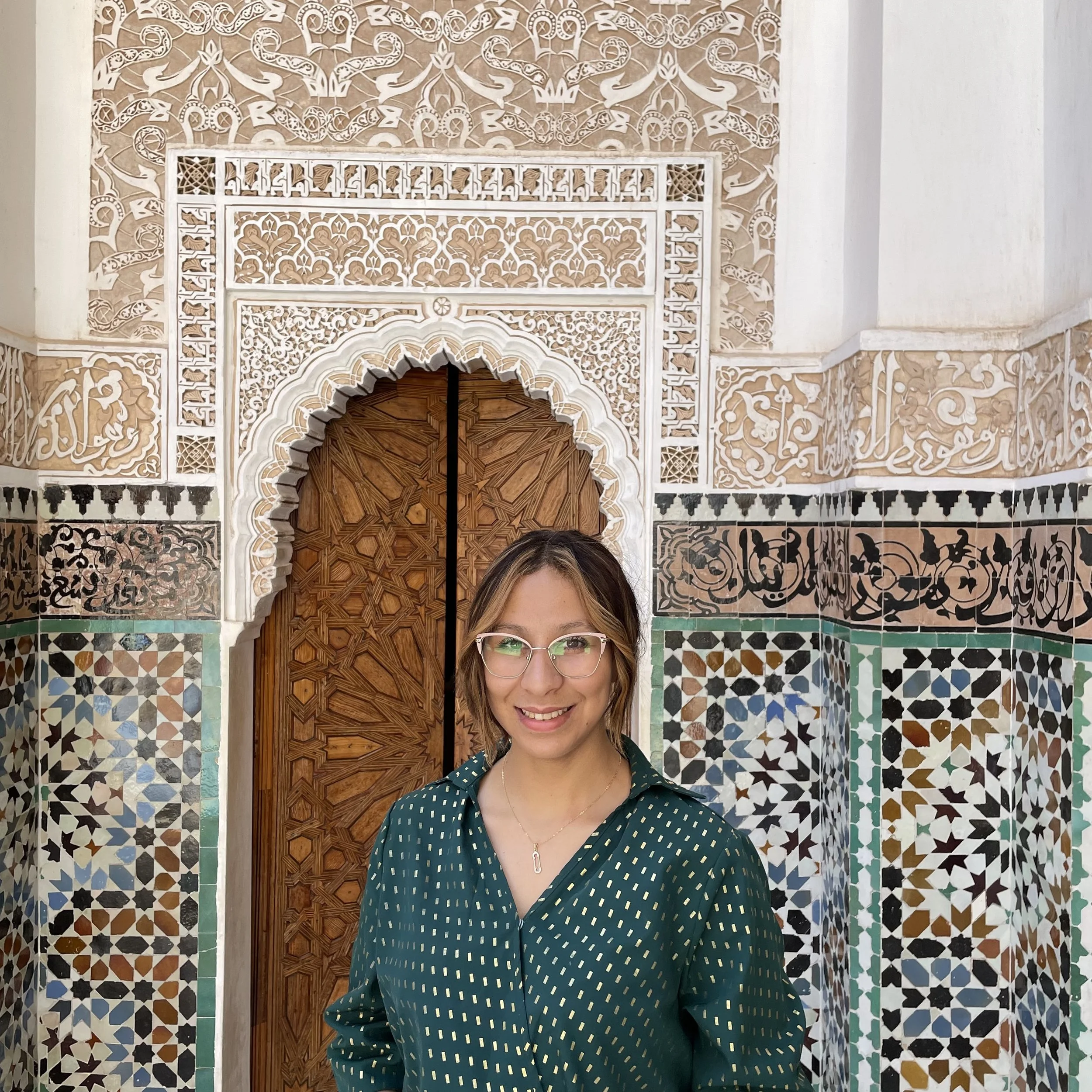 Greeter verified local female guide in Marrakech Morocco