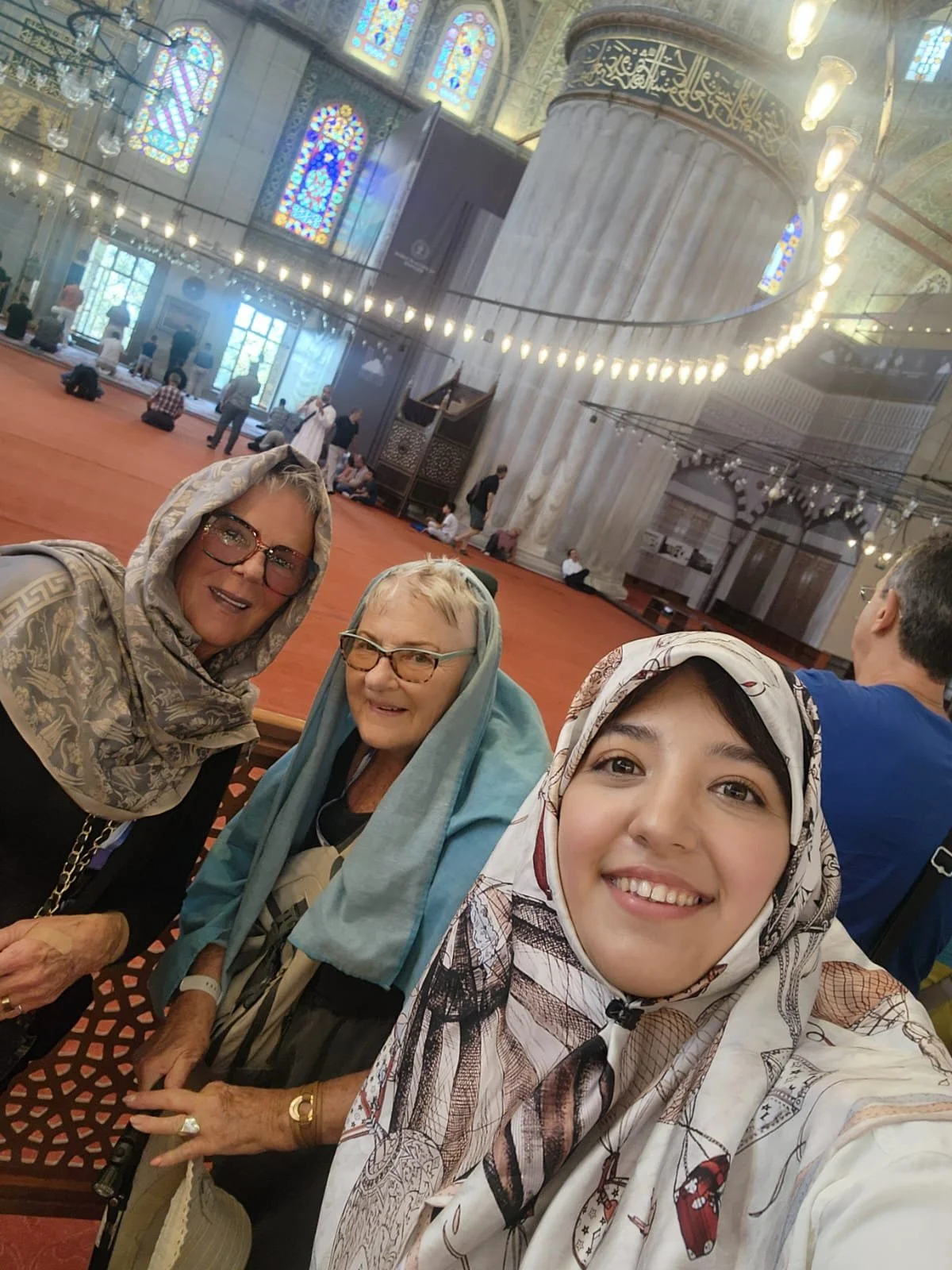 Senior women travelers in Istabul, Turkey with a Greeter verified local female guide from Greether